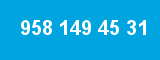 958 149 45 31 958 149 45 31